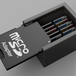 Capseta targetas Micro SD / Cajita tarjetas Micro SD